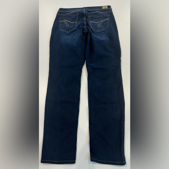 Jordache Women's dark blue curvy Skinny Jeans - Picture 6 of 8